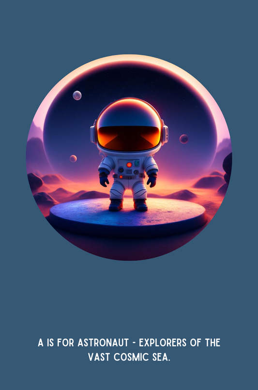 Blast off on an epic ABC journey through the cosmos! 🪐