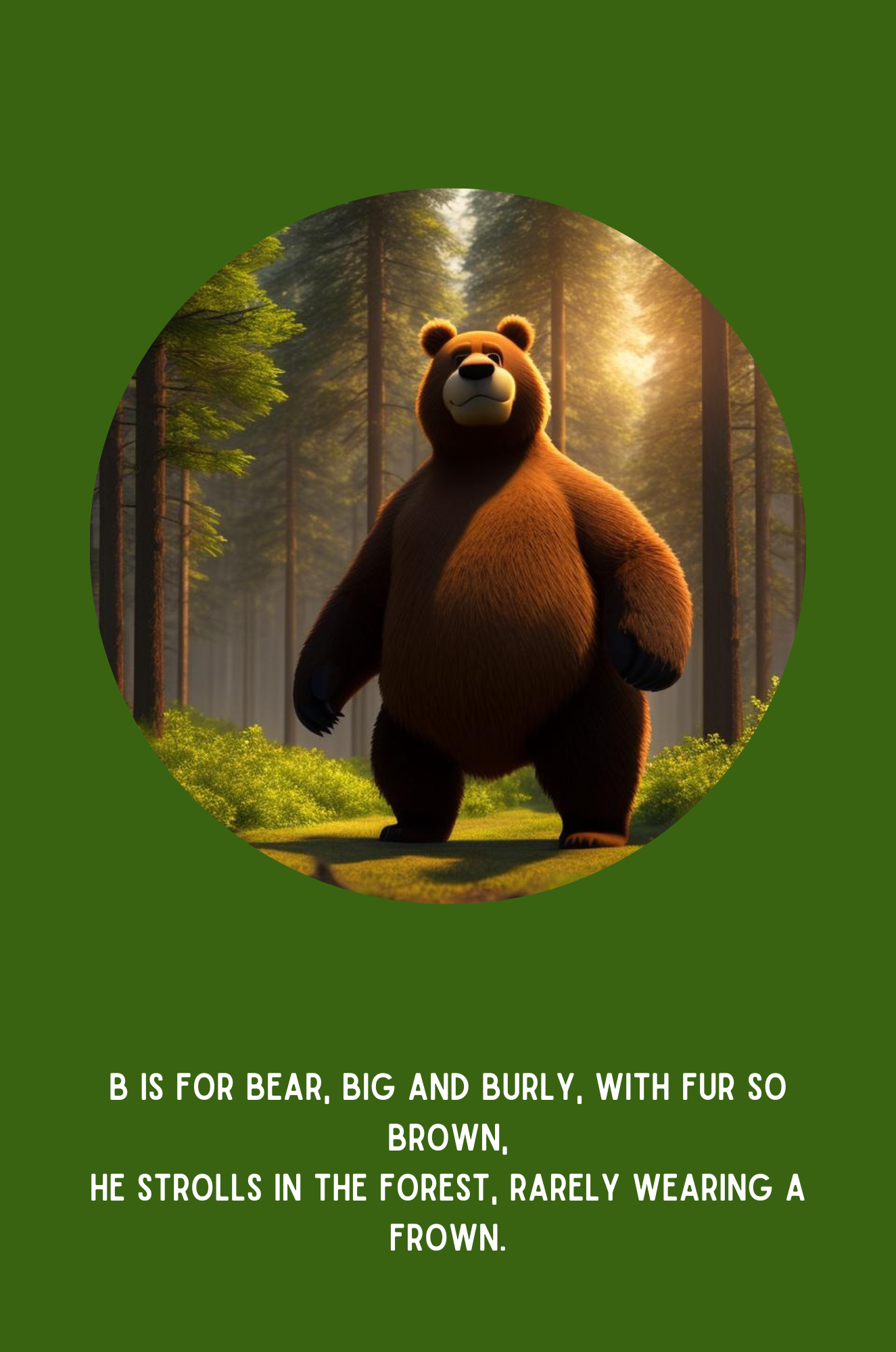 Woodland ABCs: An Adventure Through the Forest Alphabet Journey through the enchanting world of the forest with this captivating ABC book!